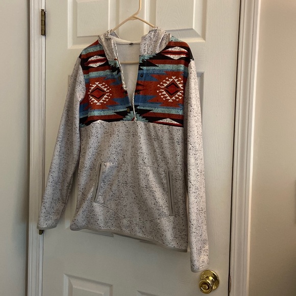 Trendy boutique Tops - BOUTIQUE AZTEC SWEATSHIRT